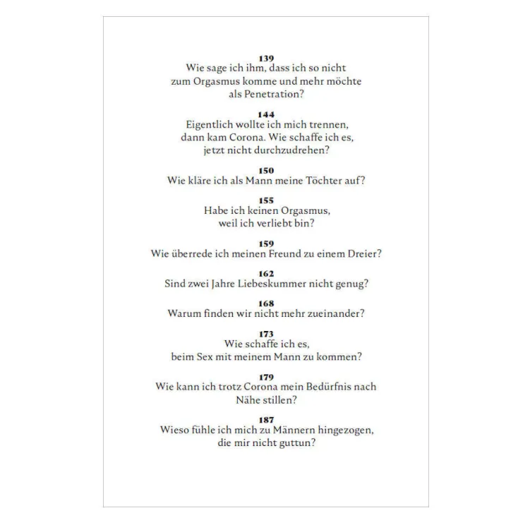 DIE ZEIT Sachbücher<Schlafzimmerblick