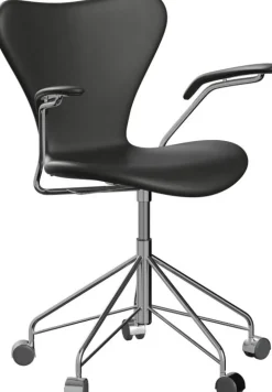 Fritz Hansen Schreibtischstühle<Schreibtischstuhl »Series 7™«, Schwarz