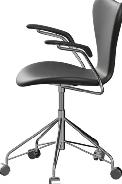 Fritz Hansen Schreibtischstühle<Schreibtischstuhl »Series 7™«, Schwarz