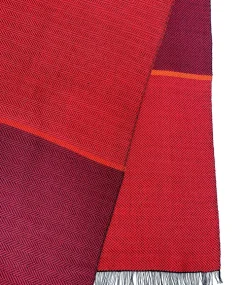 Ulrike Isensee Seide<Seidenschal Fischgrat »Rot«