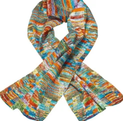 Ars mundi Künstlertücher<Seidenschal »Haupt- und Nebenwege«, nach Paul Klee