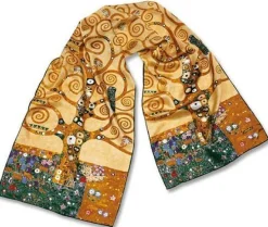 Ars mundi Künstlertücher<Seidenschal »Lebensbaum«, nach Gustav Klimt