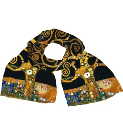 Ars mundi Künstlertücher<Seidenschal »Lebensbaum«, nach Gustav Klimt