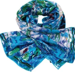 Ars mundi Seide|Künstlertücher<Seidenschal »Nympheas«, 1880/82 nach Monet, Claude