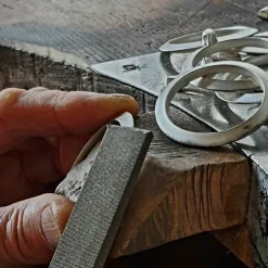 HML Berlin Zubereiten & Servieren<Serviettenring »Pure« Silber