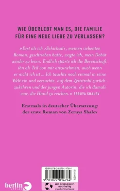 ZEIT Buchhandlung Romane<Shalev, Z: Nicht ich