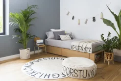 Kinder LORENA CANALS S.L. Möbel|Textilien<Sitzkissen »Pouf ABC«