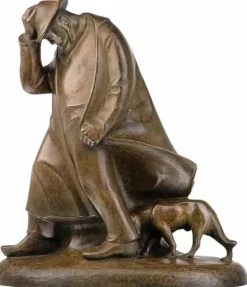 Ars mundi Alle Skulpturen|Bronze<Skulptur »Schäfer im Sturm«,1908