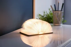 Gingko Design Ltd Tisch- & Leseleuchten<Smart Booklight »Walnuss«