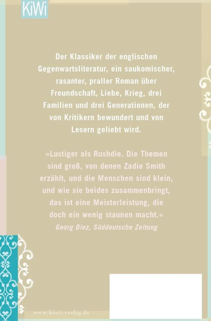 ZEIT Buchhandlung Romane<Smith, Z: Zähne zeigen