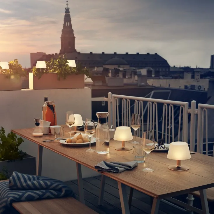 Eva Solo Tisch- & Leseleuchten|Outdoorlampen & Solar<Solar-Tischlampe »SunLight«
