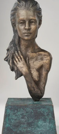 Ars mundi Alle Skulpturen|Bronze<Sorina von Keyserling: Skulptur »Innehalten«, Bronze