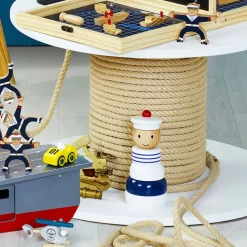 Kinder VILAC Holzspielzeug|Konstruieren & Experimentieren<Stapelfigur »Marine nationale«