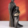 Ars mundi Alle Skulpturen|Kunstbronze & Stahl<Stark, Kerstin: »Die Heilige Familie«