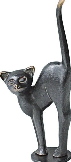 Ars mundi Bronze<Stark, Kerstin: »Katze mit Buckel«, Bronze