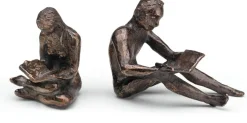 Ars mundi Bronze<Stauch, Birgit: »Buchleser & Buchleserin«