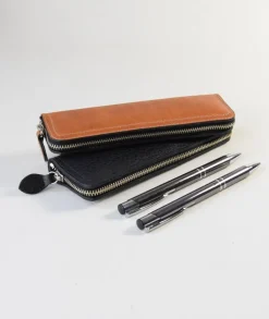 F. Hammann Etuis<Stiftmäppchen aus Leder