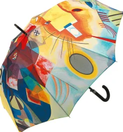 Ars mundi Regenschirme<Stockschirm »Gelb-Rot-Blau«, nach Wassily Kandinsky
