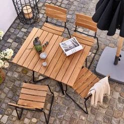 WEISHÄUPL Gartenmöbel<Stuhl »BALCONY« Teak