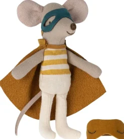 Kinder Maileg Kuscheltiere & Puppen<»Superheldmaus« in Streichholzschachtel