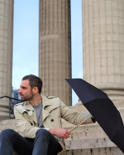 ANATOLE Regenschirme<Taschenschirm »Jane«, Schwarz