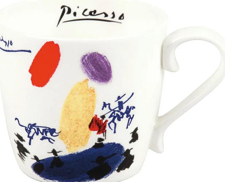 Ars mundi Geschirr & Gläser<4-teiliges Becherset nach Pablo Picasso