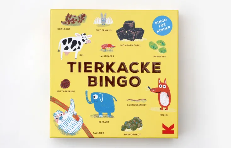 Kinder Laurence King Verlag Spiele & Puzzle|Spiele Für Kinder<»Tierkacke Bingo«