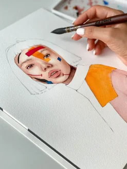 da Vinci MADE IN GERMANY Schreibwaren & Accessoires|Schreibgeräte<Traditioneller Aquarellpinsel mit Ethergraf®-Metallspitze