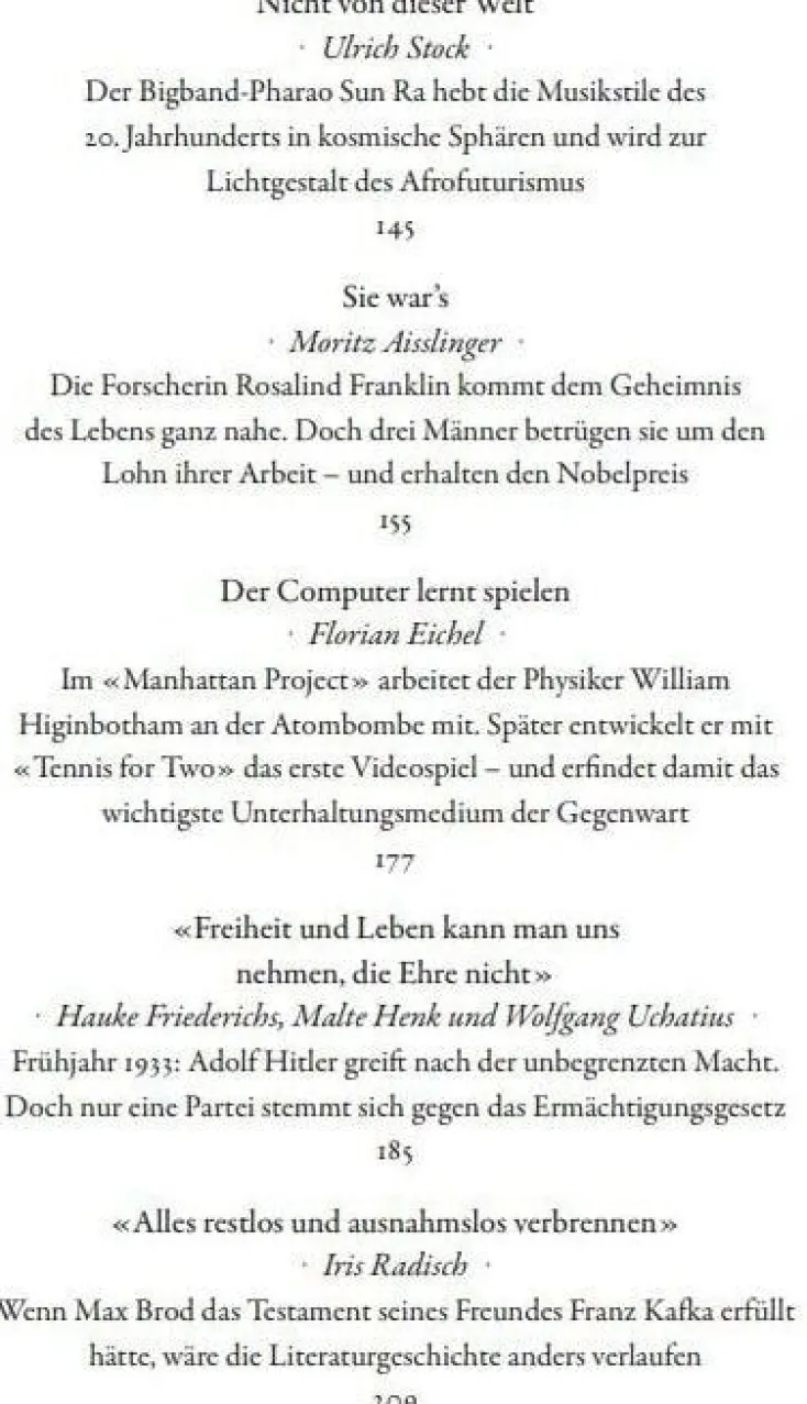 DIE ZEIT Sachbücher<»Und plötzlich ist die Welt eine andere«: Sternstunden der Menschheit