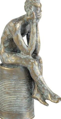 Ars mundi Alle Skulpturen|Bronze<Vogt, Dagmar: Skulptur »Kleiner Denker«, 2021