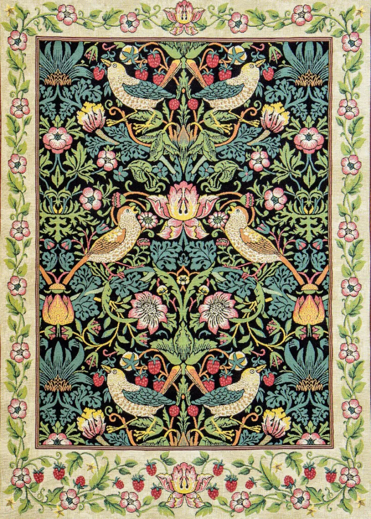 Ars mundi Teppiche<Wandteppich »Strawberry Thief« - nach William Morris