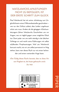 ZEIT Buchhandlung Sachbücher<Watzlawick, P: Anleitung zum Unglücklichsein