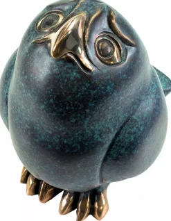 Ars mundi Alle Skulpturen|Bronze<Weber, Jagna: Skulptur »Kleiner Kauz«, Bronze