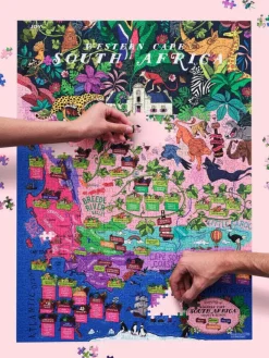 Kinder Water & Wines Spiele & Puzzle|Puzzle Für Erwachsene<Wein Puzzle »Südafrika«