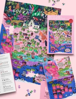 Kinder Water & Wines Spiele & Puzzle|Puzzle Für Erwachsene<Wein Puzzle »Südafrika«