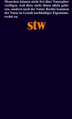 ZEIT Buchhandlung Sachbücher<Wesche, T: Rechte der Natur