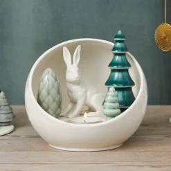Dottir Nordic Design Dekoration & Vasen<Wintergeschichte »Hase mit Tannen«
