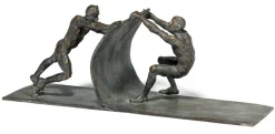 Ars mundi Bronze<Wirth, Leo: Skulptur »Gemeinsam bewegen«, 2019