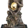 Ars mundi Alle Skulpturen|Bronze<Wolfgang Hugo Rheinhold: »Affe mit Schädel«, 1892-93