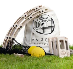 Kinder Wooden Roundnet Kinder Im Garten|Spielzeug Für Draußen<