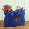 Embacollage Sondereditionen|Shopper<ZEIT Canvas-Tasche »Blau Orange«