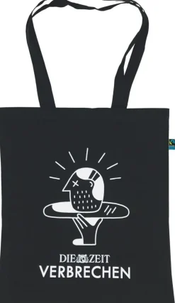 ZEIT VERBRECHEN Shopper<Tasche »Podcast« schwarz