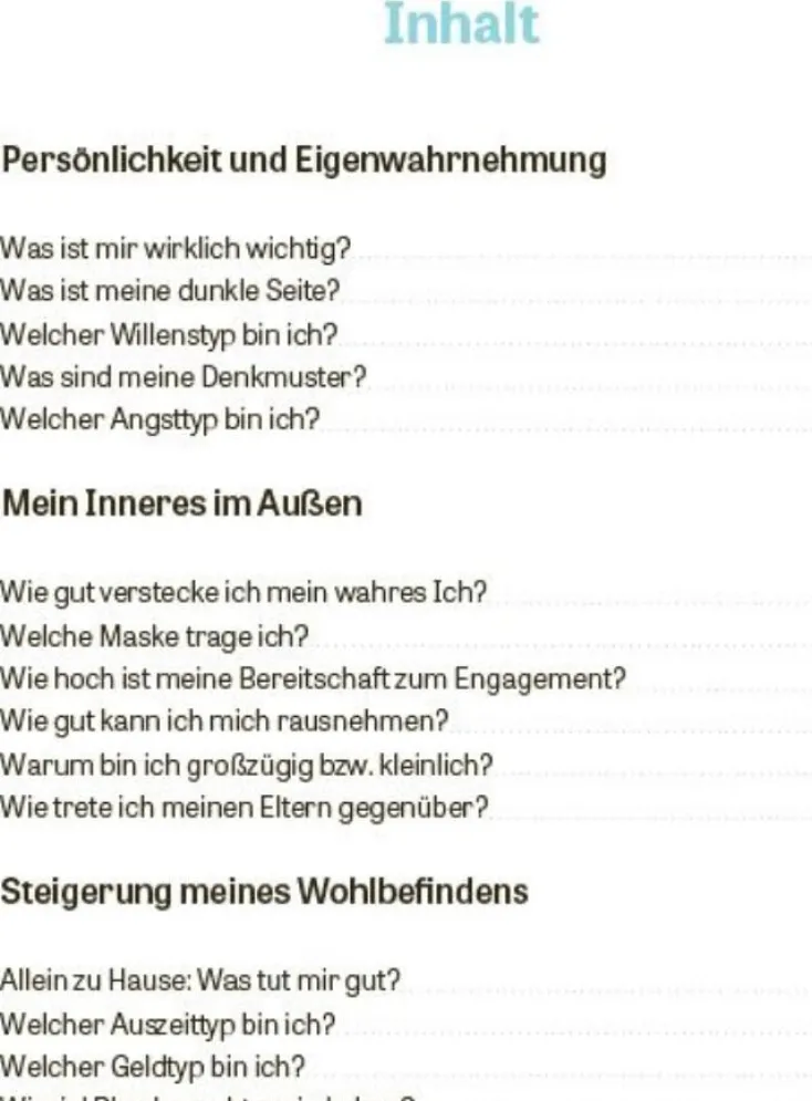 ZEIT WISSEN Sachbücher<»Das macht mich aus!«