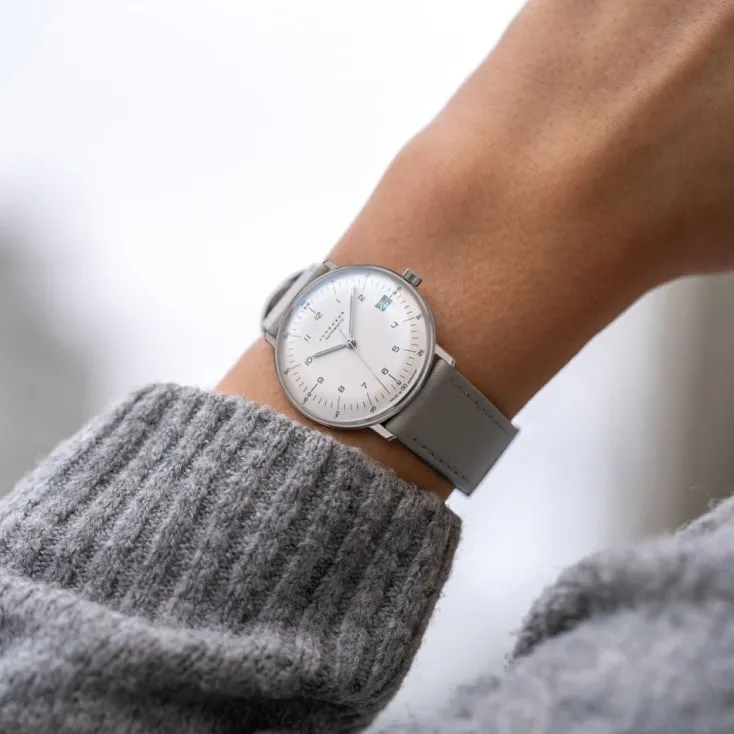 Junghans Armbanduhren<ZEIT-Kollektion »Max Bill Kleine Automatic«