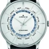Junghans Armbanduhren<ZEIT-Kollektion »Meister Worldtimer«