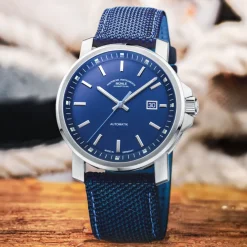 Mühle-Glashütte Armbanduhren<ZEIT-Sonderedition »29er Big Deep Blue«