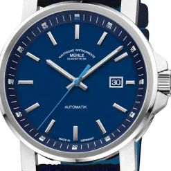 Mühle-Glashütte Armbanduhren<ZEIT-Sonderedition »29er Big Deep Blue«
