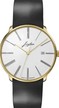 Junghans Armbanduhren<ZEIT-Sonderedition »Meister fein Automatic Edition Erhard«, Gelbgold