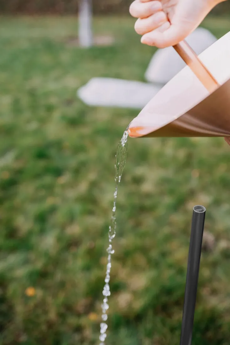 Fischer Manufaktur Gartenhelfer|Messgeräte<ZEIT-Sonderedition »Regenmesser Kupfer«
