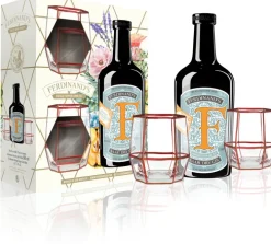 Ferdinand's Sondereditionen|Gin & Vodka<ZEIT-Sonderedition Set »Ferdinand´s Saar Dry Gin Copper Comb«